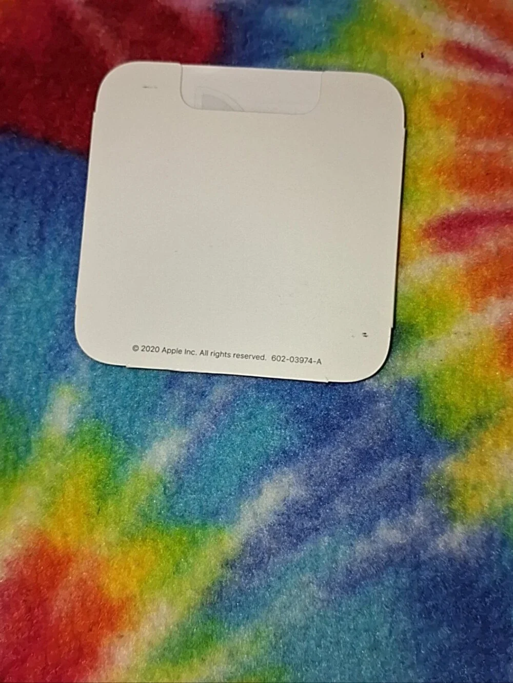 Apple Sticker and Sim Card Poker